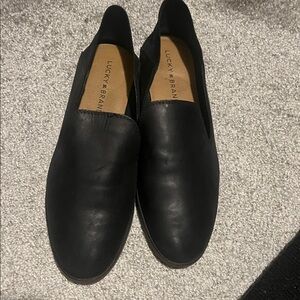 Lucky Brand Men's Classic Black Loafers
